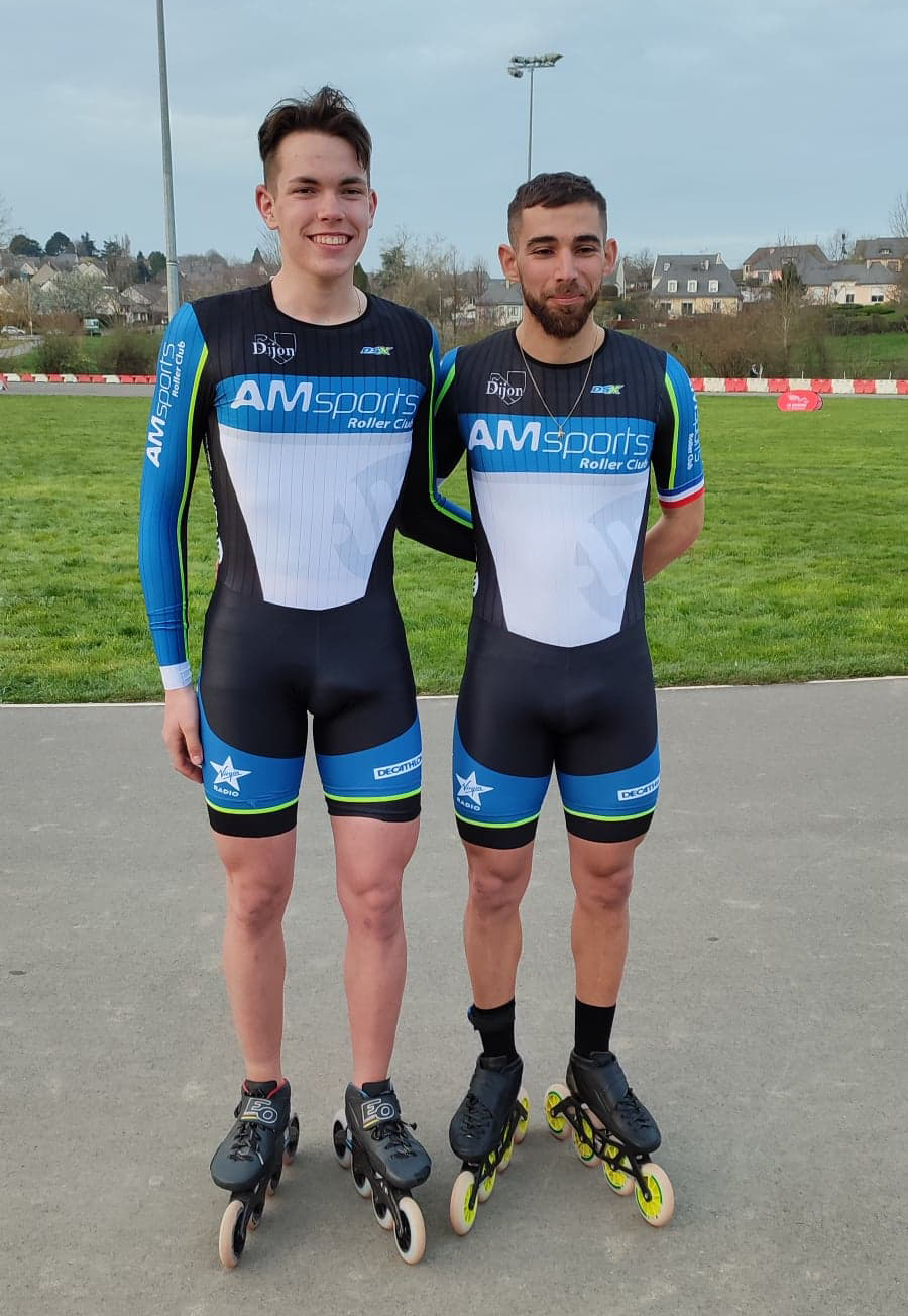 Victoire sur les courses de fond absolu homme (élimination et point) pour Kevin Fourneret et Doucelin Pedicone