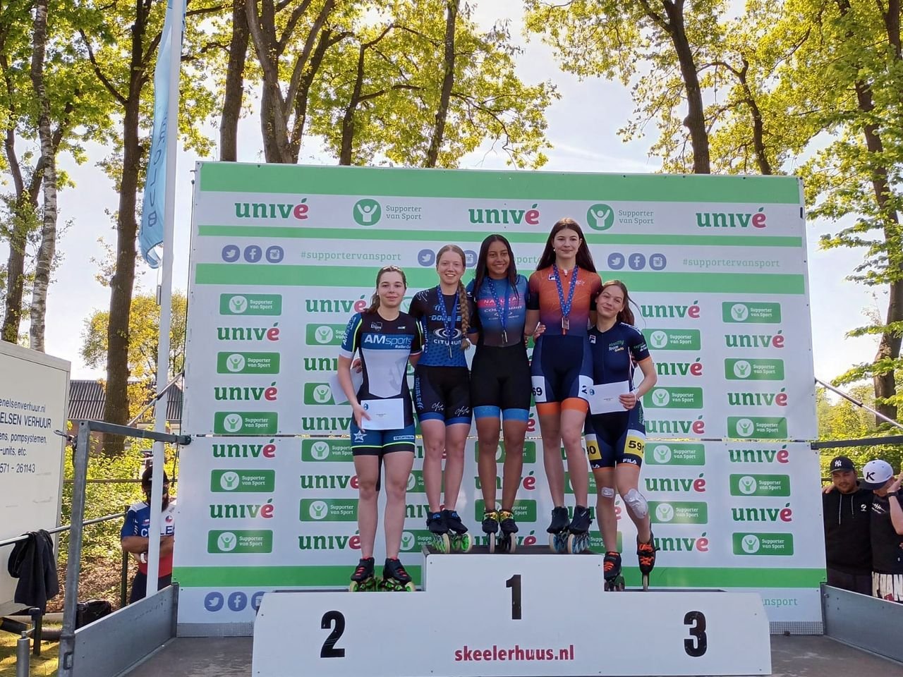 Podium-Europacup-Heerde-Hollande