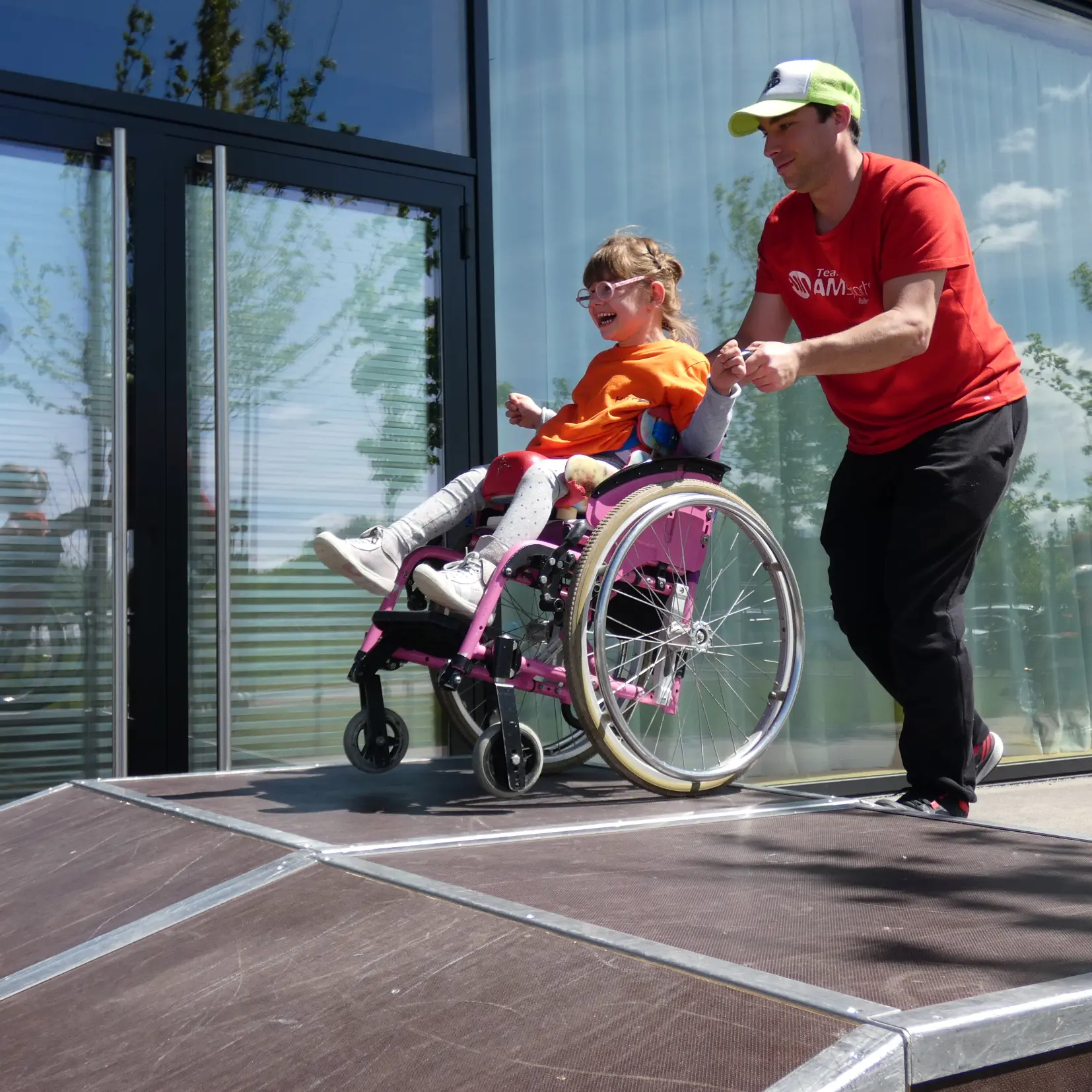 AM Sports Roller Club animations Handisport
